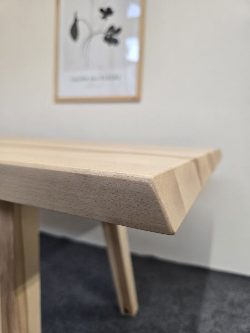 Esstisch aus Kernbuche – 180 × 100 cm – Bild 3