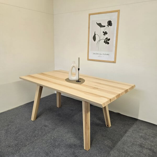 Esstisch aus Kernbuche – 180 × 100 cm