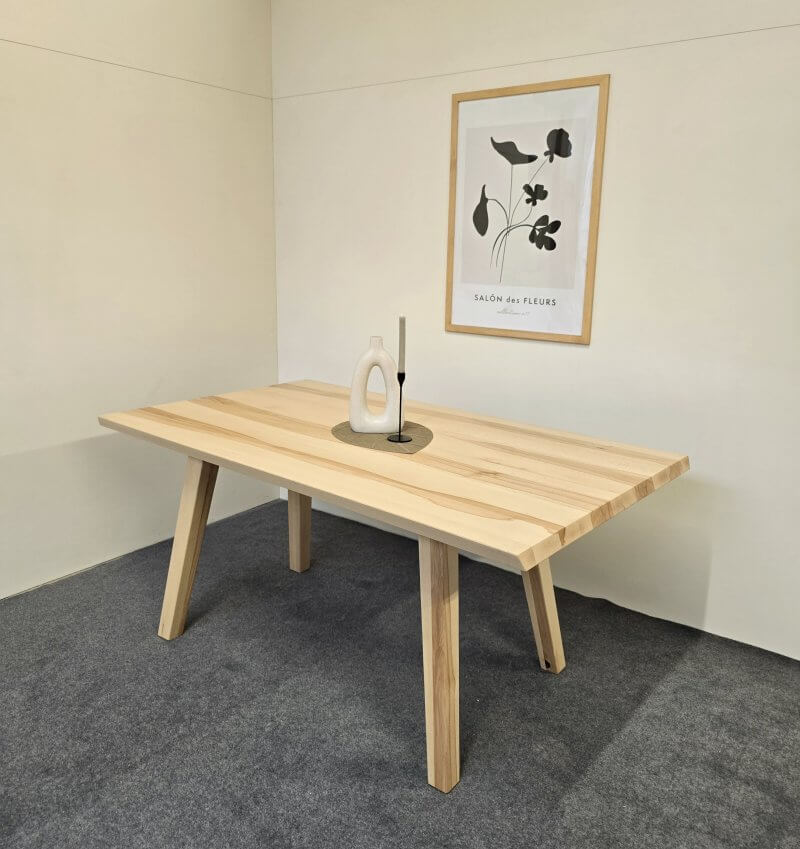 Esstisch aus Kernbuche – 180 × 100 cm