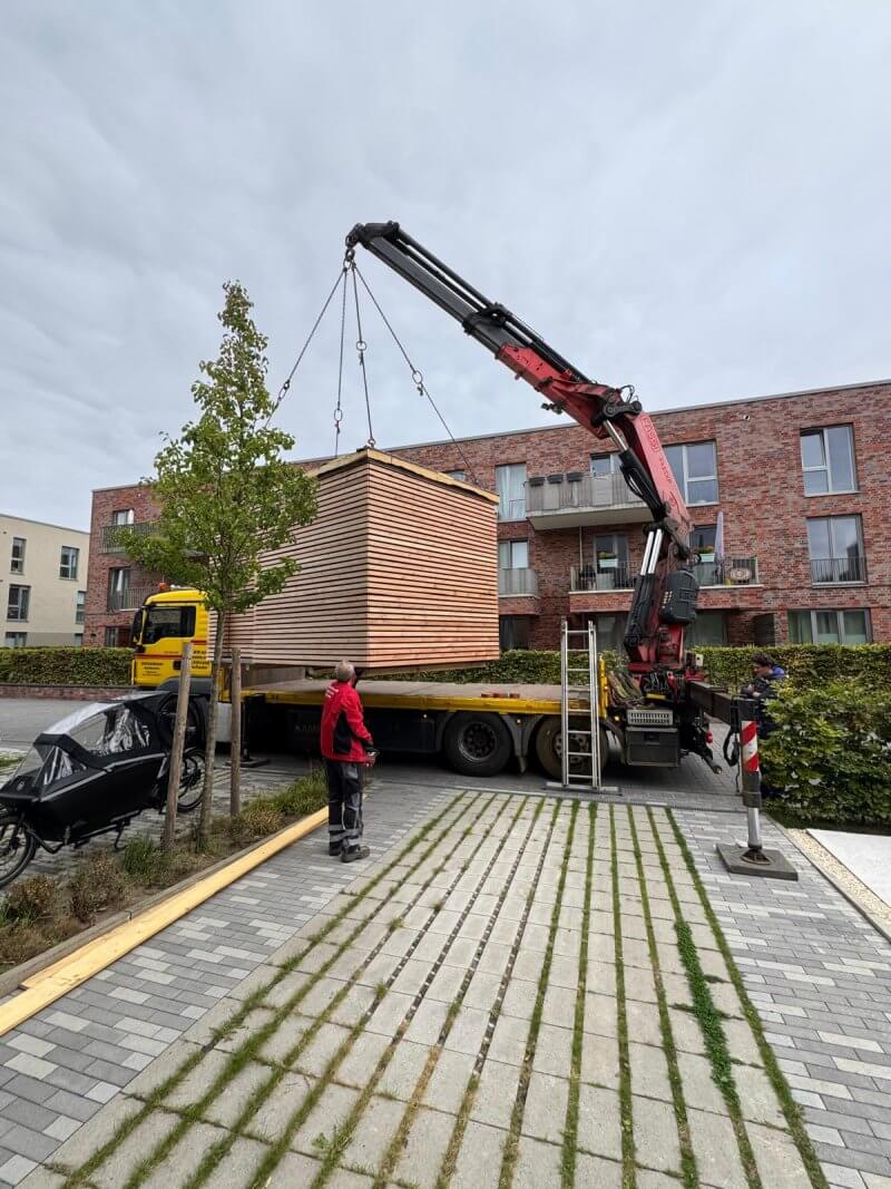 Gartenhaus nach Maß – aus Slowenien nach Deutschland – Bild 4